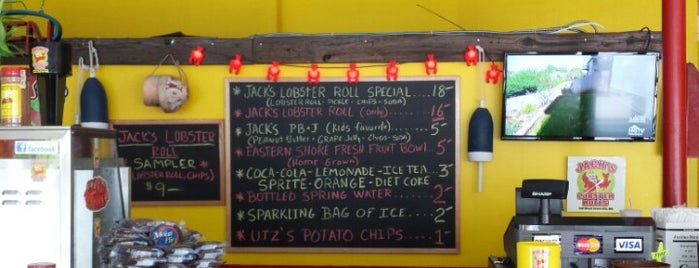 Jack's Lobster Rolls is one of MD Ocean City.