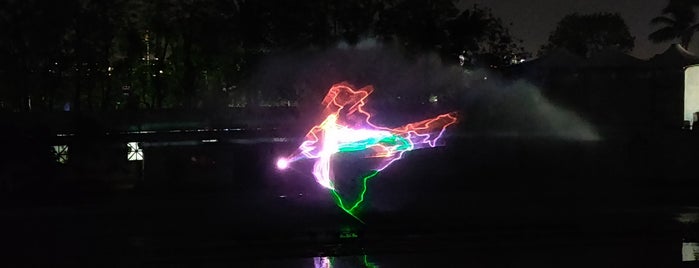 Laser show is one of Places to visit again.