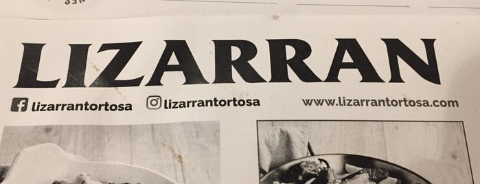 Lizarran is one of Tortosa.
