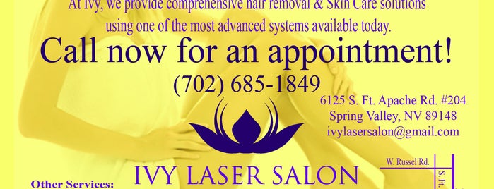 Ivy Laser Salon is one of สถานที่ที่ Jen ถูกใจ.