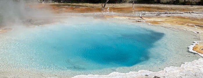 Chromatic Pool is one of Yellowstone + Grand Teton.