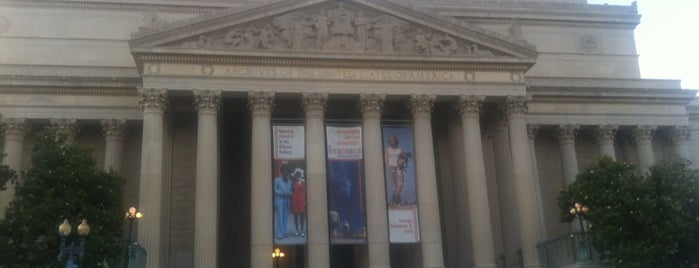 National Archives and Records Administration is one of explore DC.