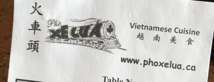 Pho Xe Lua 火車頭 is one of List.