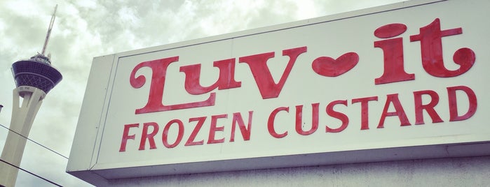 Luv-It Frozen Custard is one of Downtown Las Vegas Favorites.