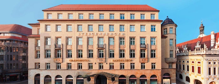Steigenberger Grandhotel Handelshof is one of Leipzig.