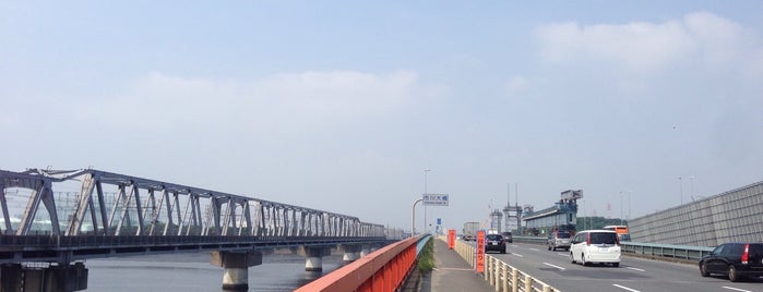 市川大橋 is one of 橋.
