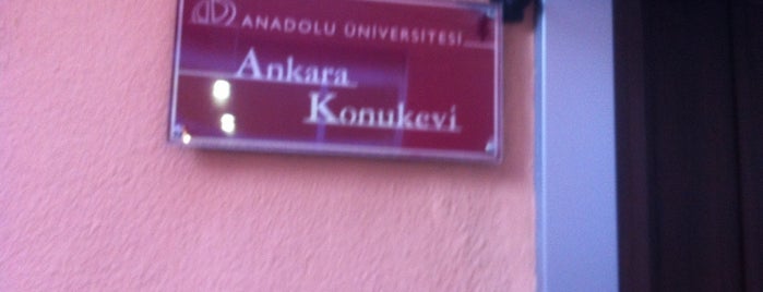 Anadolu Üniversitesi Konukevi is one of Gezilesi Mekanlar.