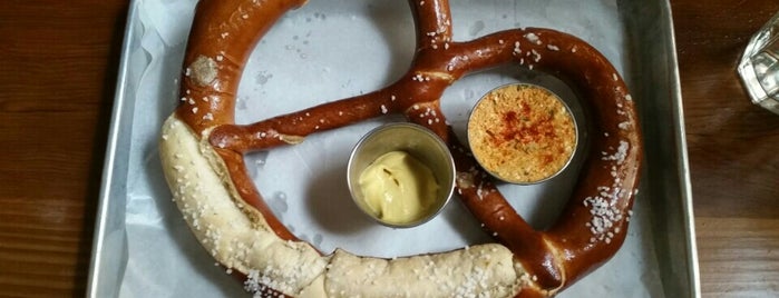 Werkstatt is one of The 15 Best Places for Pretzels in Brooklyn.
