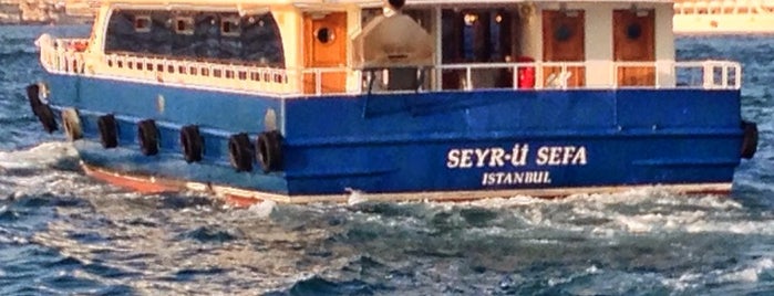 Seyr-ü Sefa Teknesi | İstanbul Tekne Kiralama & Teknede Düğün is one of Lugares favoritos de Ercan.
