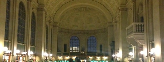 Boston Public Library is one of Boston Bucket List.