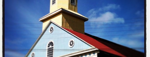 Iglesia Nuestra Señora del Rosario de Chonchi is one of Iglesias de Chiloé - Patrimonio de la Humanidad.