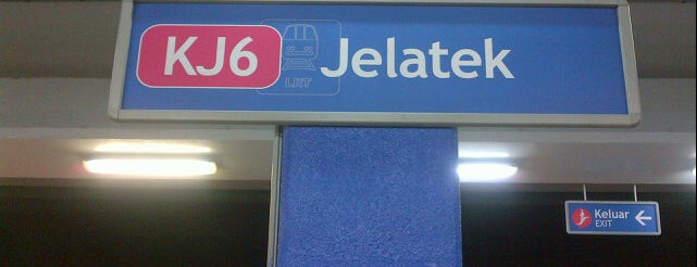 RapidKL Jelatek (KJ6) LRT Station is one of Go Outdoor, MY #4.