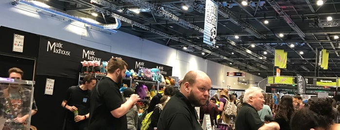MCM London Comic Con is one of Anton'un Beğendiği Mekanlar.