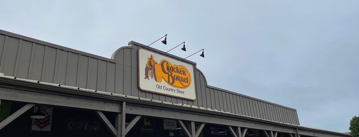 Cracker Barrel Old Country Store is one of Top 10 restaurants when money is no object.