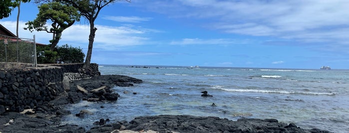 Kahalu'u Beach is one of Hawaii.