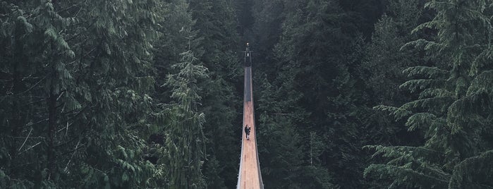 Capilano Suspension Bridge is one of Travel Guide to Vancouver.
