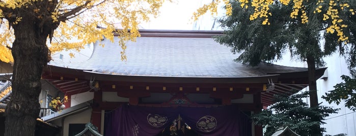 日本橋日枝神社 is one of 御朱印をいただいた寺社記録.