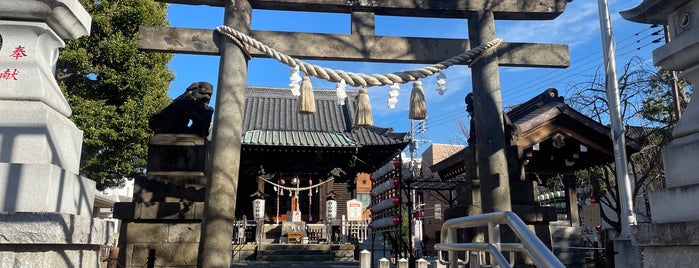 白山神社 is one of 東京都大田区の神社.