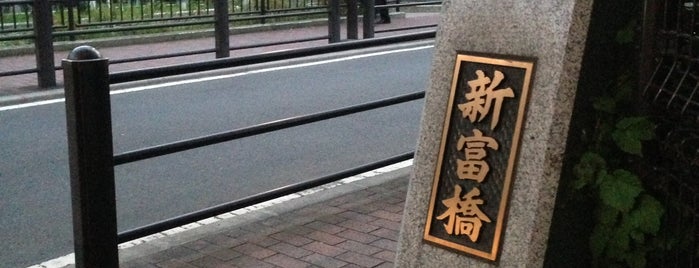 新富橋 is one of 東京暗渠橋.