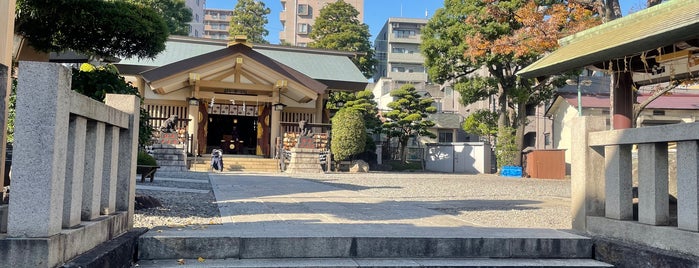 Tenso Suwa Shrine is one of 品川.