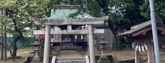 北野神社 is one of 東京の天満宮.