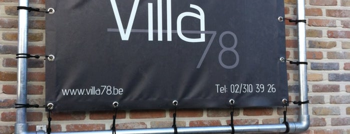 Villa78 is one of Best Restaurants of Brussels.