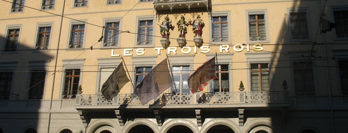 Les Trois Rois is one of Basel.