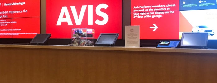 Avis Car Rental is one of Airports.