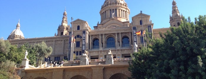 Museu Nacional d'Art de Catalunya (MNAC) is one of Barcelona / Barcelone.