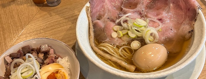 麺屋優光 is one of 4sqから薦められた麺類店.