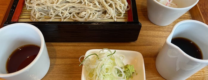 那須高原料理 蕎麦 石心 is one of Asian Food(Neighborhood Finds)/SOBA.