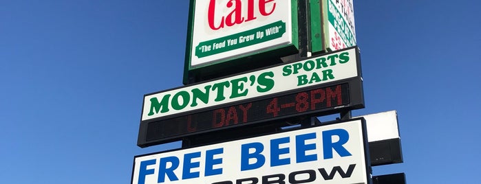 Monte's Sports Bar & Grill is one of Places I have mixed a band.
