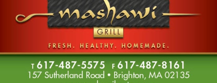 Mashawi Grill is one of Boston, MA.