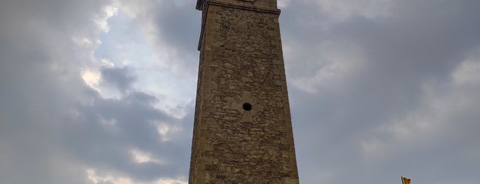 Galle Clock Tower is one of С Таней.