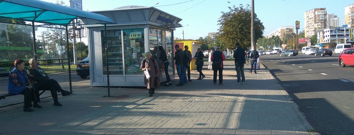 Остановка «Улица Карбышева» is one of Минск: автобусные/троллейбусные остановки.