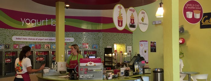 Menchie's is one of To Try.