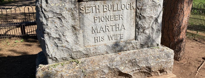 Seth Bullock Grave is one of Yellowstone.