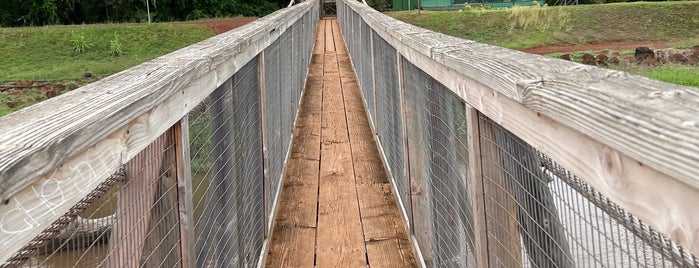 Hanapepe Swinging Bridge is one of Lugares favoritos de Jess.