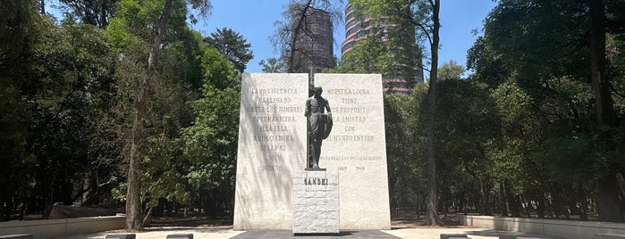 Monumento a Gandhi is one of CDMX.