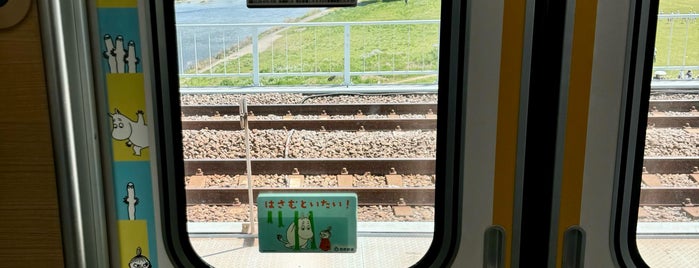 東急東横線・目黒線 多摩川橋梁 is one of Tamagawa bridges.