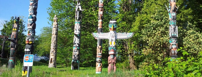 Totem Poles in Stanley Park is one of Canada Keep Exploring - Vancouver, BC.