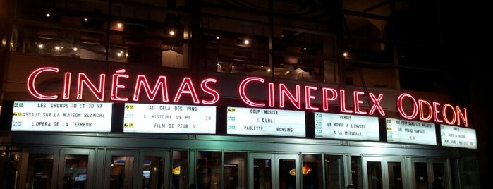 Cineplex Cinemas is one of Mes endroits visités.