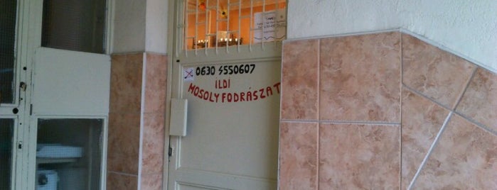 Mosoly Fodrászat is one of My best places @ Budapest.