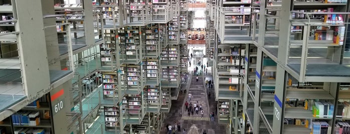 Biblioteca Vasconcelos is one of Damon : понравившиеся места.