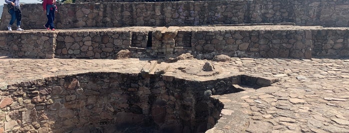 Zona arqueológica Baños de Nezahualcoyotl is one of Tempat yang Disukai Mario.