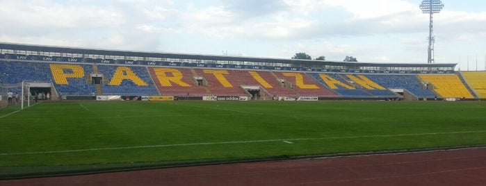 Стадион ЈНА | ФК Партизан is one of Serbia & Montenegro 2013.
