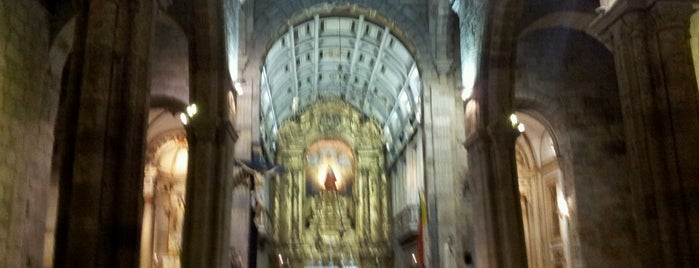 Real Colegiada de Nossa Senhora da Oliveira is one of Braga Guitarraes Portugal.