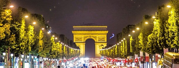 Rond-point des Champs-Élysées – Marcel Dassault is one of Tempat yang Disukai Stephania.