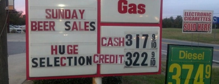 Miller's Gas is one of Charlotte.