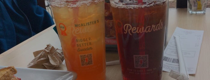 McAlister's Deli is one of Places to grub!.